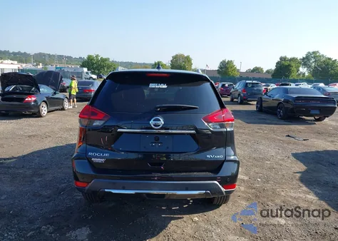 2020 Nissan Rogue Sv Intelligent Awd из США, поврежденный, VIN KNMAT2MV6LP521250